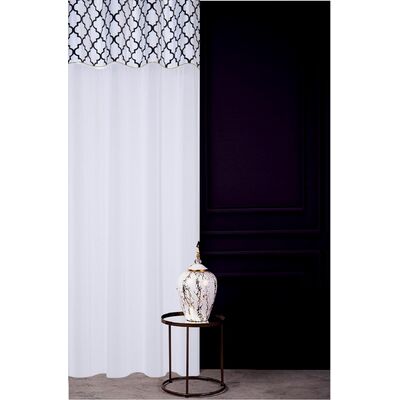 Firana PIECE OF CHIC 140 x 270 cm biały