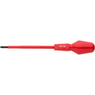 Wkrętak elektrotechniczny z izolacją 1000 V krzyżowy PH1 x 125 mm