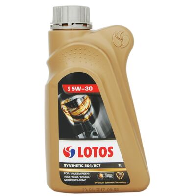 Olej SYNTHETIC 5W-30 (504 x 507) 1 l Lotos