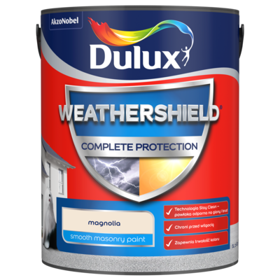 Farba elewacyjna WEATHERSHIELD COMPLETE magnolia 5 l Dulux