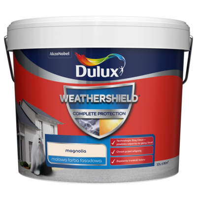 Farba elewacyjna WEATHERSHIELD COMPLETE magnolia 10 l Dulux