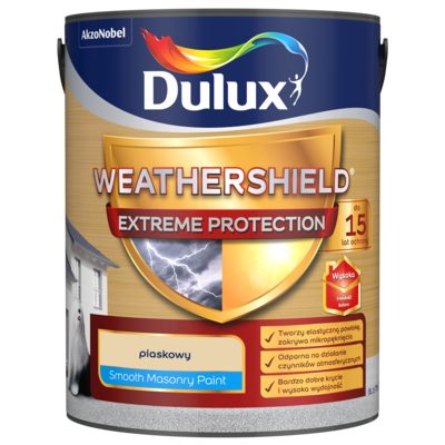 Farba elewacyjna WEATHERSHIELD EXTREME piaskowy 5 l Dulux