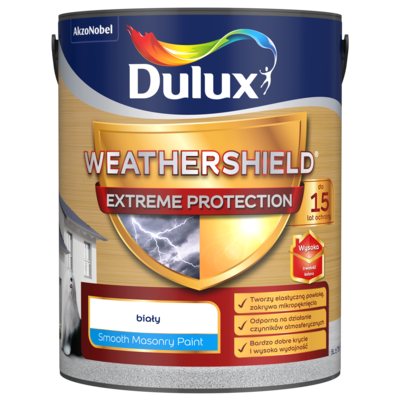 Farba elewacyjna WEATHERSHIELD EXTREME biały 5 l Dulux