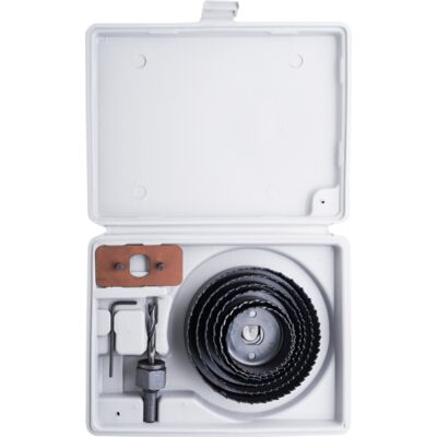Otwornice do drewna z adapterem 51 - 102 mm, zestaw: 9 sztuk Condor