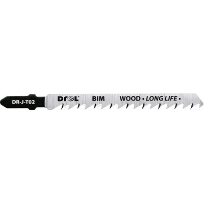 Brzeszczot z chwytem typu "T" 4,0 x 100 mm zestaw 5 sztuk Drel