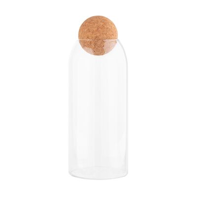Pojemnik borosilikat 1000 ml z korkowym zamknięciem
