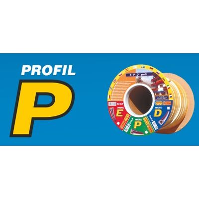 Uszczelka profil P 100 m czarna