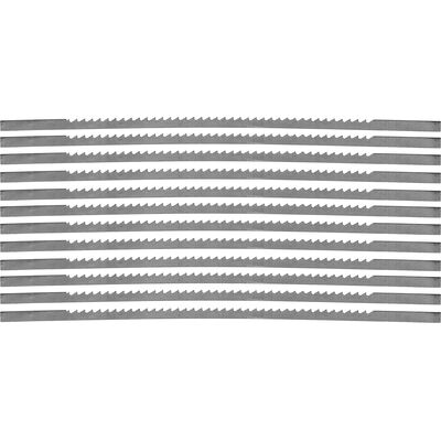 Brzeszczot do piły włosowej 150 mm drewno / plastik, gruby ząb nr 7, komplet 12 sztuk Condor