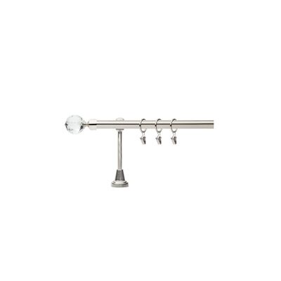 Karnisz pojedynczy Globe 19 mm 160 cm stal