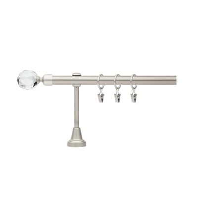 Karnisz pojedynczy Globe 19 mm 200 cm satyna
