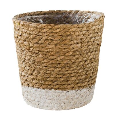 Osłonka kosz moroccan biały XL 25,5 x 24 cm