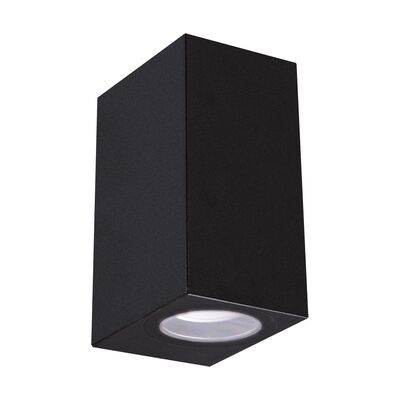 Lampa zewnętrzna GAMP 2xGU10 D BLACK STRÜHM