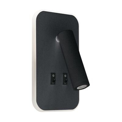 Oprawa dekoracyjna OTELLO LED D 6W+3W BLACK STRÜHM