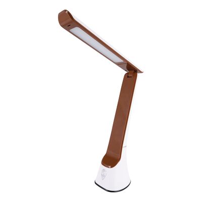 Lampka biurkowa GIBON LED WHITE/BROWN STRÜHM