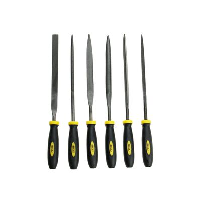 Pilnik iglak do metalu 160 mm, zestaw: 6 sztuk Drel