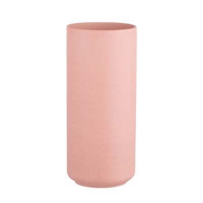 Wazon ceramiczny 11 x 11 x 25 cm ceglasty