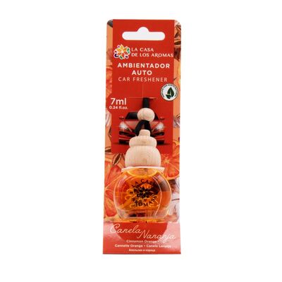 Odświeżacz do samochodu 7 ml cynamon-pomarańcza LCA