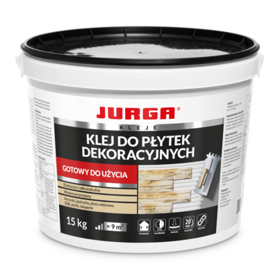Klej do płytek dekoracyjnych typu D1 15 kg JURGA