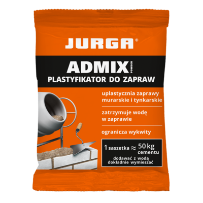 Plastyfikator do zapraw cementowych ADMIX POWDER saszetka