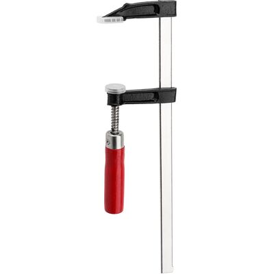 Ścisk stolarski typu F, 50 x 250 mm, drewniana rączka Condor