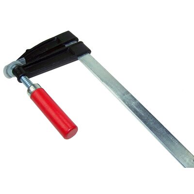 Ścisk stolarski typu F, 80 x 300 mm, drewniana rączka Condor