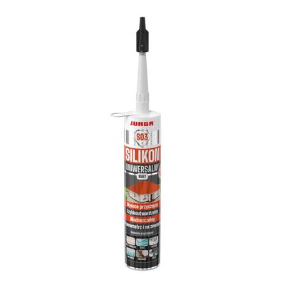 Silikon uniwersalny 300 ml biały