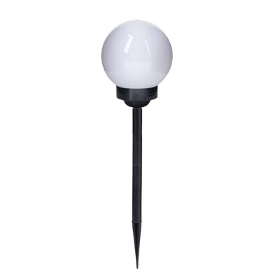Lampa ogrodowa solarna 20 x 58 cm czarna