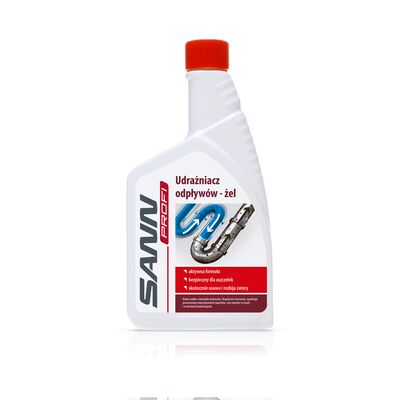 Udrażniacz odpływów żel 500 ml Sann Profi