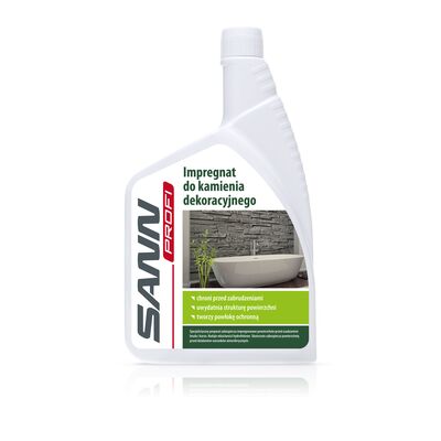 Impregnat do kamienia dekoracyjnego 1 l Sann Profi