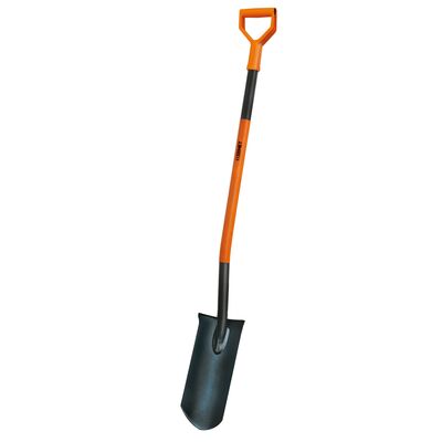 Szpadel drenarski szpiczasty ostrzony 120 cm