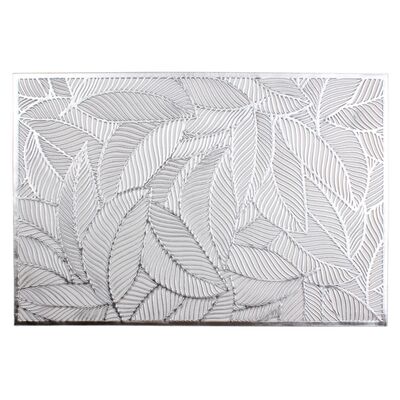 Podkładka BLATT 45 x 30 cm srebrna