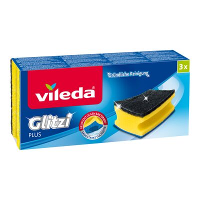 Zmywak profilowany Vileda Glitzi Plus 3 szt.