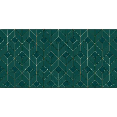 Dekor ścienny rektyfikowany Green 30 x 60 cm