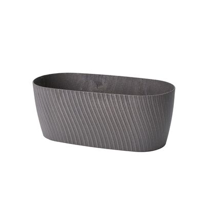 Skrzynka Mika 27 cm z podstawką antracyt