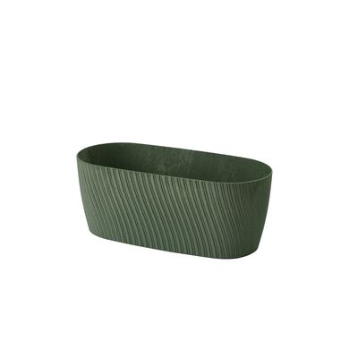 Skrzynka Mika 27 cm z podstawką leśny mech