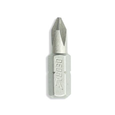 Końcówki wkrętakowe bity Phillips PH1x25 mm 3 szt blister