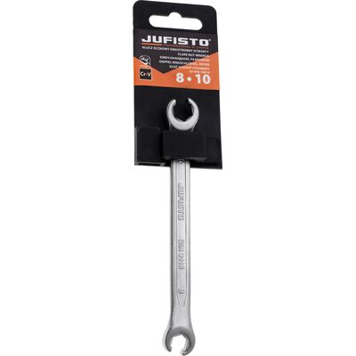 Klucz oczkowy dwustronny otwarty 8 x 10 mm Jufisto