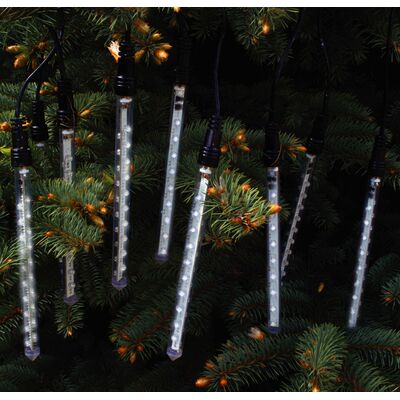 Meteorki 200 led 10 szt. 16 cm dodatkowe gniazdo