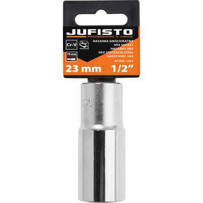 Nasadka 1/2" długa 78 mm, 23 mm Jufisto