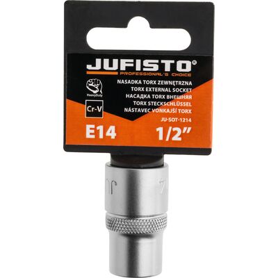 Nasadka Torx zewnętrzna E14 1/2" Jufisto