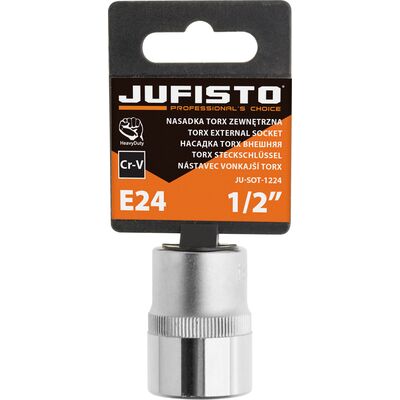 Nasadka Torx zewnętrzna E24 1/2" Jufisto