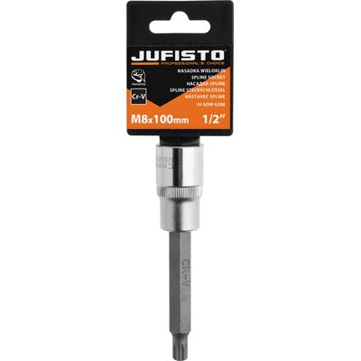Nasadka wieloklin M8 x 100 mm 1/2" Jufisto