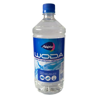 Woda demineralizowana 1 l