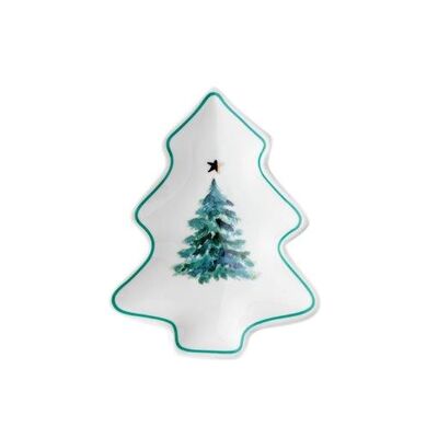 Talerz choinka 14 x 11 cm WINTERLAND