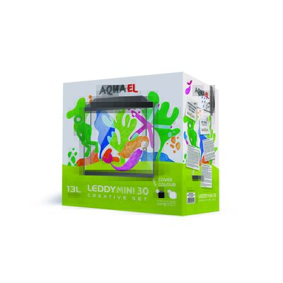 Zestaw akwariowy LEDDY mini 30 czarny