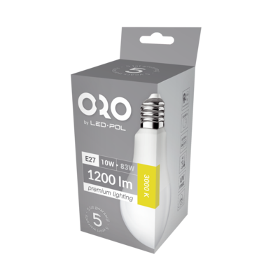 Żarówka LED ORO-PREMIUM-E27-A60-10W-XP-WW