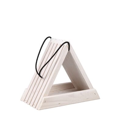 Karmnik trójkąt TD410.B 24,5 x 22 x 14,5 cm biały