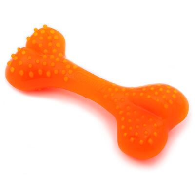 Zabawka dental bone 8,5 cm pomarańczowy Comfy