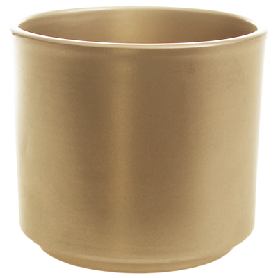 Osłonka ceramiczna Cylinder 994 22 cm złoty perłowy Cermax