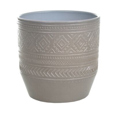 Osłonka ceramiczna 82 15 cm ciemny zielony lazur